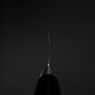 Nakiri VG-10 Damast Runder Westlicher Schwarzer Griff 170mm-[Musashi]-[Japan-Küchenmesser]