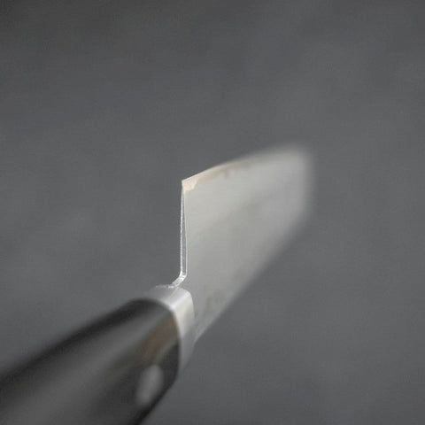 Nakiri VG-10 Damast Schwarzer Westlicher Griff 165mm-[Musashi]-[Japan-Küchenmesser]