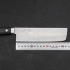 Nakiri VG-10 Damast Schwarzer Westlicher Griff 165mm-[Musashi]-[Japan-Küchenmesser]