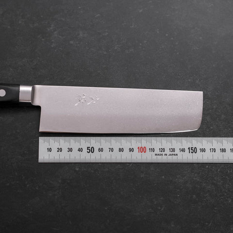 Nakiri VG-10 Damast Westlicher Kirschholz Griff 165mm-[Musashi]-[Japan-Küchenmesser]