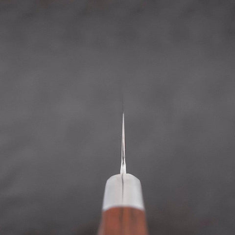 Nakiri VG-10 Kagami Tsuchime Damast Mahagoni Griff 165mm-[Musashi]-[Japan-Küchenmesser]