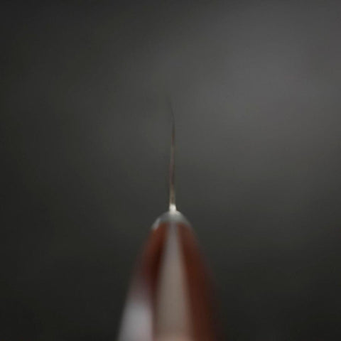 Nakiri VG-10 Poliert Westlicher Mahagoni Griff 170mm-[Musashi]-[Japan-Küchenmesser]