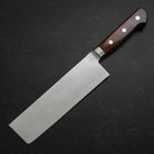Nakiri VG-10 Polished Western Mahogany Handle 170mm (6.7”)-[Musashi]-[Japan-Küchenmesser]