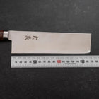 Nakiri VG-10 Polished Western Mahogany Handle 170mm (6.7”)-[Musashi]-[Japan-Küchenmesser]