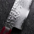Nakiri VG-10 Tsuchime Damast Pakka Griff 165mm-[Musashi]-[Japan-Küchenmesser]