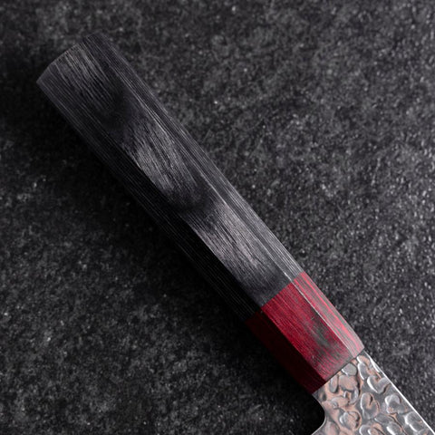 Nakiri VG-10 Tsuchime Damast Pakka Griff 165mm-[Musashi]-[Japan-Küchenmesser]