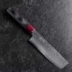 Nakiri VG-10 Tsuchime Damast Pakka Griff 165mm-[Musashi]-[Japan-Küchenmesser]