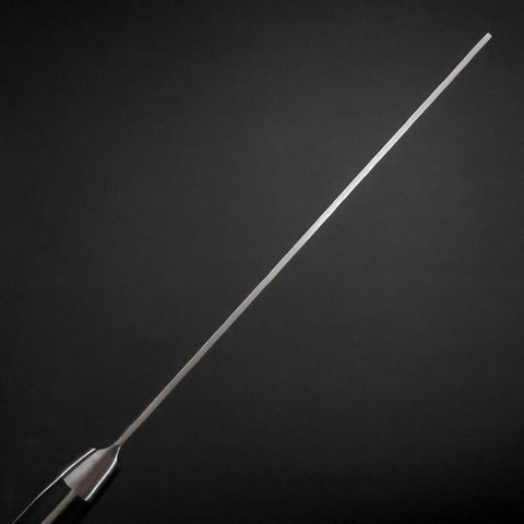 Nakiri VG-10 Tsuchime Damast Schwarzer Westlicher Griff 165mm-[Musashi]-[Japan-Küchenmesser]