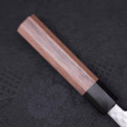Nakiri VG-10 Tsuchime Damast Walnussholz Griff 165mm-[Musashi]-[Japan-Küchenmesser]