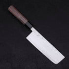 Nakiri VG-10 Tsuchime Damast Walnussholz Griff 165mm-[Musashi]-[Japan-Küchenmesser]