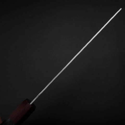 Nakiri VG-10 Tsuchime Grauer Rosenholz Griff 165mm-[Musashi]-[Japan-Küchenmesser]