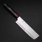 Nakiri VG-10 Tsuchime Grauer Rosenholz Griff 165mm-[Musashi]-[Japan-Küchenmesser]