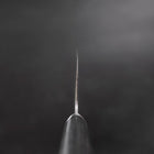 Nakiri VG-10 Tsuchime Kohlefarbener Kirschholz Griff 180mm-[Musashi]-[Japan-Küchenmesser]