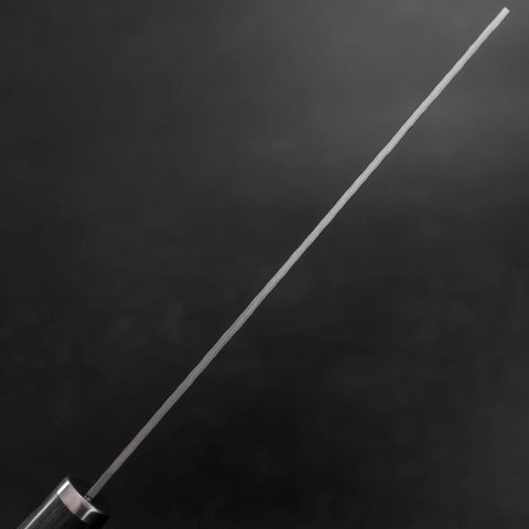 Nakiri VG-10 Tsuchime Kohlefarbener Kirschholz Griff 180mm-[Musashi]-[Japan-Küchenmesser]