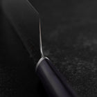 Nakiri VG-10 Tsuchime Runder Lila Griff 180mm-[Musashi]-[Japan-Küchenmesser]