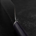 Nakiri VG-10 Tsuchime Runder Lila Griff 180mm-[Musashi]-[Japan-Küchenmesser]