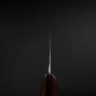 Nakiri VG-10 Tsuchime Runder Mahagoni Griff 180mm-[Musashi]-[Japan-Küchenmesser]