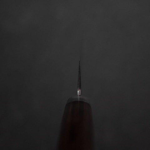 Nakiri VG-10 Tsuchime Westlicher Mahagoni Griff 125mm-[Musashi]-[Japan-Küchenmesser]