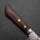 Nakiri VG-10 Tsuchime Westlicher Mahagoni Griff 125mm-[Musashi]-[Japan-Küchenmesser]