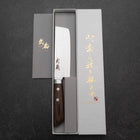Nakiri VG-10 Tsuchime Westlicher Mahagoni Griff 125mm-[Musashi]-[Japan-Küchenmesser]