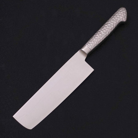 Nakiri VG-5 Poliert Westlicher Griff 160mm-[Musashi]-[Japan-Küchenmesser]