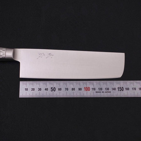 Nakiri VG-5 Poliert Westlicher Griff 160mm-[Musashi]-[Japan-Küchenmesser]