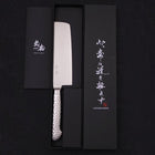 Nakiri VG-5 Poliert Westlicher Griff 160mm-[Musashi]-[Japan-Küchenmesser]