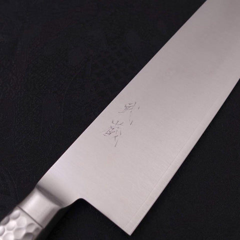 Nakiri VG-5 Poliert Westlicher Griff 180mm-[Musashi]-[Japan-Küchenmesser]