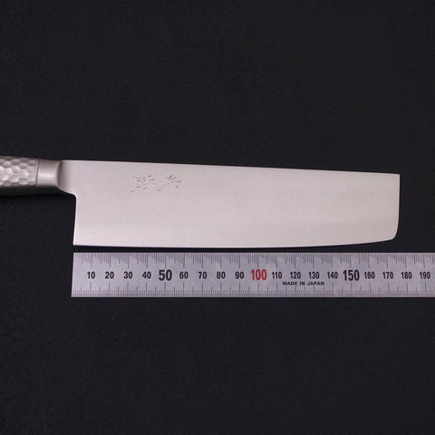 Nakiri VG-5 Poliert Westlicher Griff 180mm-[Musashi]-[Japan-Küchenmesser]