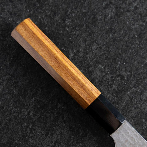 Nakiri VG-5 Tsuchime Büffelhorn und Bubinga Griff 165mm-[Musashi]-[Japan-Küchenmesser]