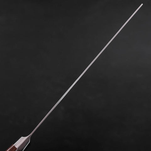 Nakiri VG-5 Tsuchime Westlicher Griff in Braun 180mm-[Musashi]-[Japan-Küchenmesser]
