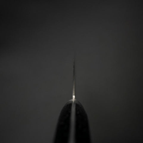 Nakiri VG-5 Tsuchime Westlicher Schwarzer Marmor Griff 170mm-[Musashi]-[Japan-Küchenmesser]