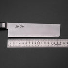 Nakiri VG-5 Tsuchime Westlicher Schwarzer Marmor Griff 170mm-[Musashi]-[Japan-Küchenmesser]