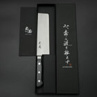 Nakiri VG-5 Tsuchime Westlicher Schwarzer Marmor Griff 170mm-[Musashi]-[Japan-Küchenmesser]