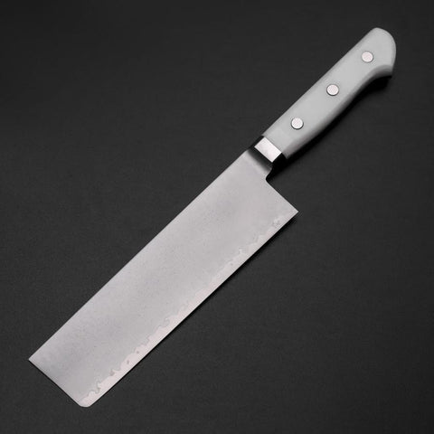 Nakiri VG-5 Tsuchime Westlicher Weißer Marmor Griff 170mm-[Musashi]-[Japan-Küchenmesser]