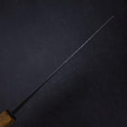 Nakiri White Steel #2 Kurouchi Damast Yaki Urushi Griff 165mm-[Musashi]-[Japan-Küchenmesser]