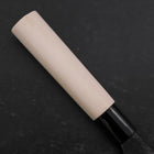 Nakiri White Steel #2 Kurouchi Magnolia Handle 165mm (6.5”)-[Musashi]-[Japan-Küchenmesser]