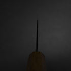 Nakiri White Steel #2 Kurouchi Yaki Urushi Griff 165mm-[Musashi]-[Japan-Küchenmesser]