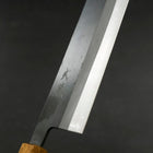 Nakiri White Steel #2 Kurouchi Yaki Urushi Handle 165mm (6.5”)-[Musashi]-[Japan-Küchenmesser]