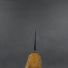 Nakiri White Steel #2 Kurouchi Yaki Urushi Handle 165mm (6.5”)-[Musashi]-[Japan-Küchenmesser]