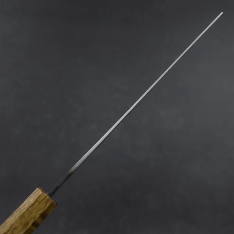 Nakiri White Steel #2 Kurouchi Yaki Urushi Handle 165mm (6.5”)-[Musashi]-[Japan-Küchenmesser]