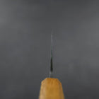 Nakiri White Steel #2 Poliert Yaki Urushi Griff 165mm-[Musashi]-[Japan-Küchenmesser]