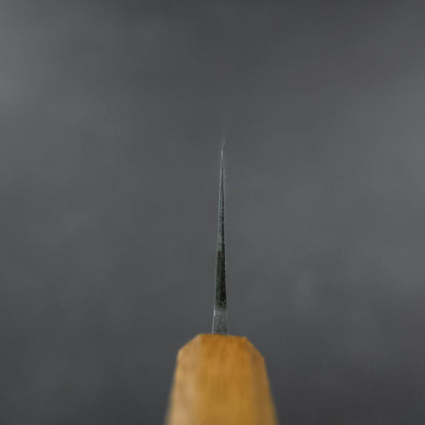 Nakiri White Steel #2 Poliert Yaki Urushi Griff 165mm-[Musashi]-[Japan-Küchenmesser]