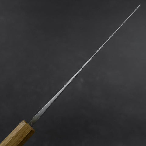 Nakiri White Steel #2 Poliert Yaki Urushi Griff 165mm-[Musashi]-[Japan-Küchenmesser]