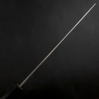 Nakiri White Steel #1 Stainless Clad Buffalo Magnolia Handle 165mm-[Musashi]-[Japanese-Kitchen-Knives]