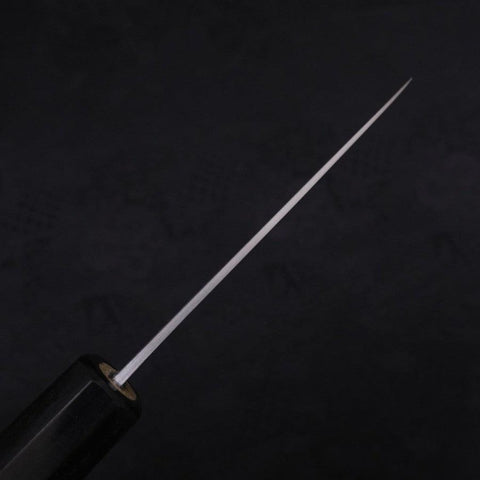 Paring White Steel #1 Polished Buffalo Magnolia Handle 80mm (3.1”)-[Musashi]-[Japan-Küchenmesser]