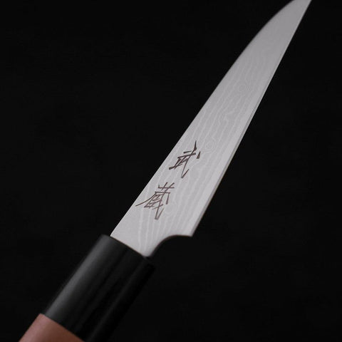 Peeling knife VG-10 Damascus Cherry Handle 90mm-[Musashi]-[Japanese-Kitchen-Knives]