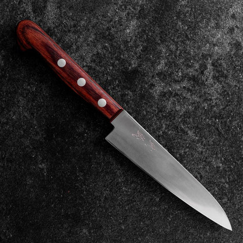 Petty 440C Polished Western Handle 130mm (5.1”)-[Musashi]-[Japan-Küchenmesser]