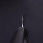 Petty AUS-10 Nashiji Damast Büffelhorn und Magnolienholz Griff 135mm-[Musashi]-[Japan-Küchenmesser]