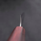 Petty AUS-10 Nashiji Damast Lila Urushi Griff 135mm-[Musashi]-[Japan-Küchenmesser]